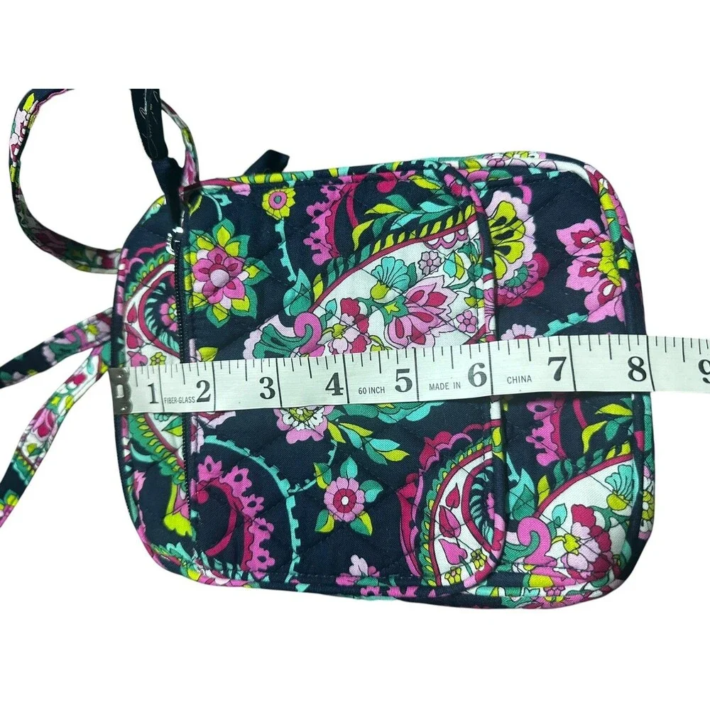 Vera Bradley Small Hipster Crossbody Bag - Petal Paisley Fabric Design NWOT